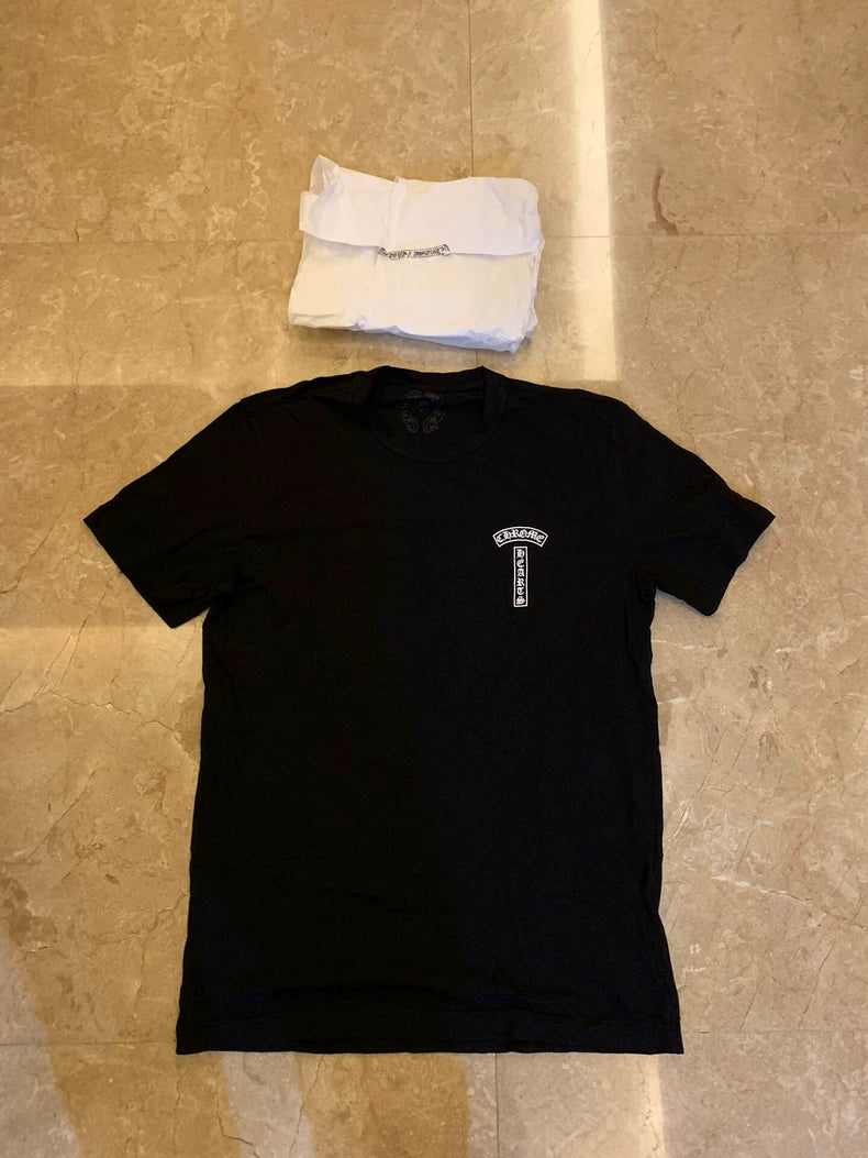 Chrome Hearts Black Short Sleeve T-Shirt
