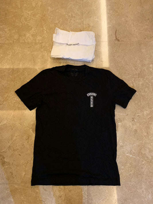 Chrome Hearts Black Short Sleeve T-Shirt