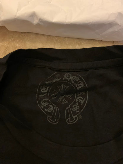 Chrome Hearts Black Short Sleeve T-Shirt