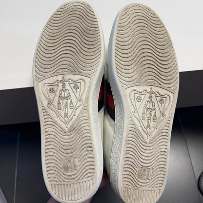 Gucci Ace Series High-Top Sneakers in White 0079