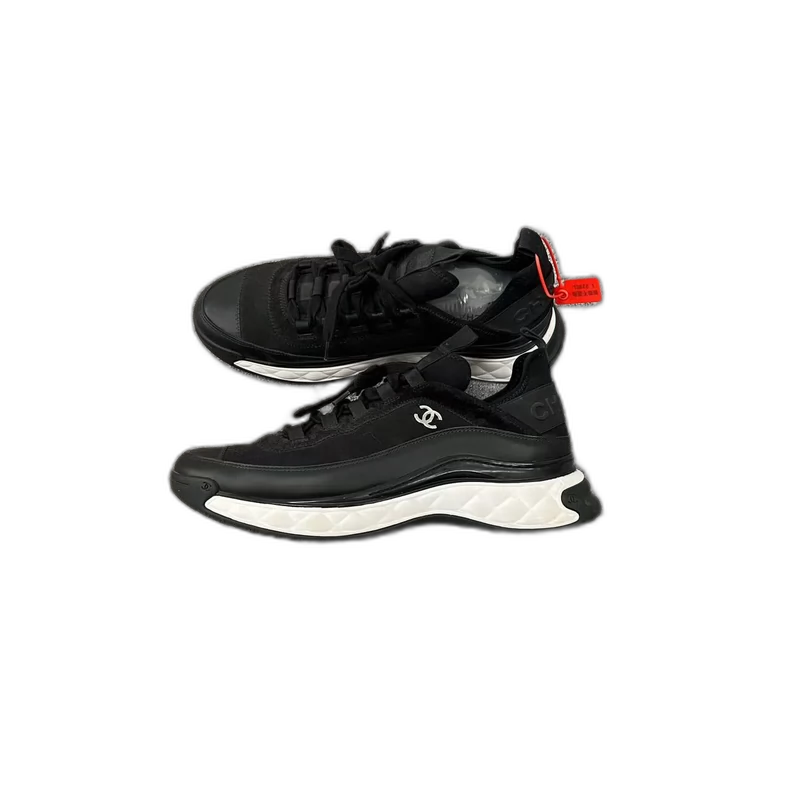 Chanel Black Dad Sneakers Size 42