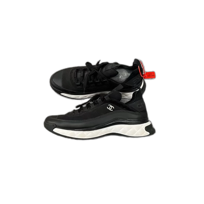 Chanel Black Dad Sneakers Size 42