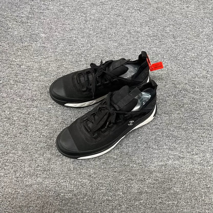 Chanel Black Dad Sneakers Size 42