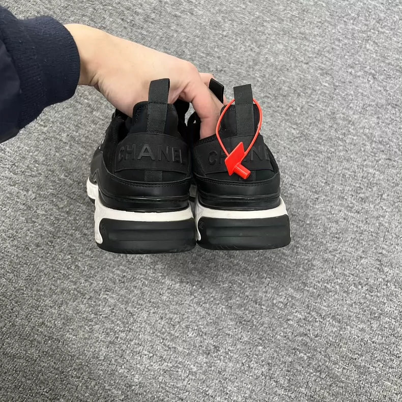 Chanel Black Dad Sneakers Size 42