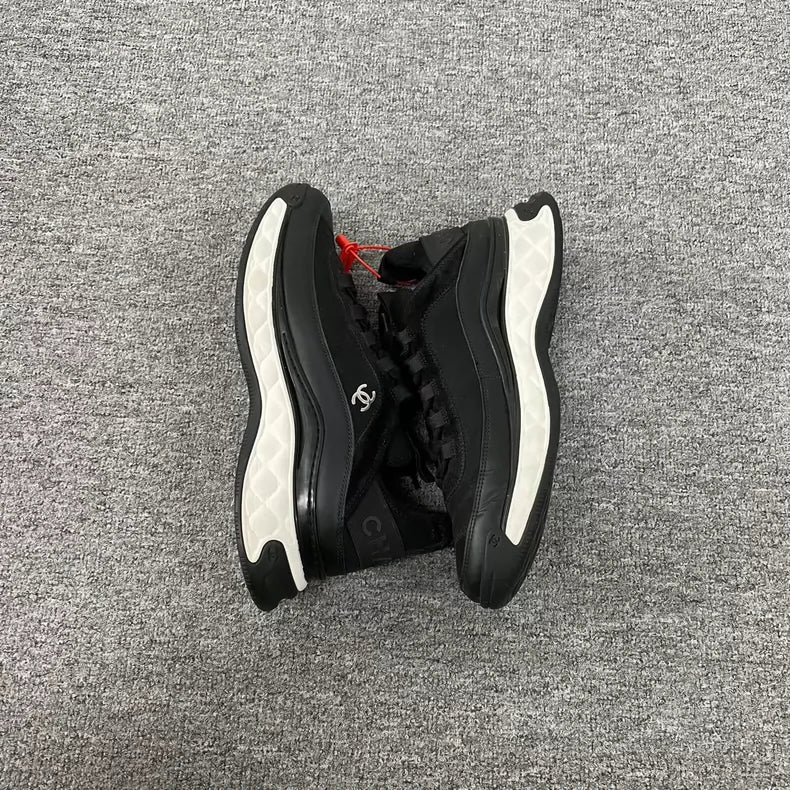 Chanel Black Dad Sneakers Size 42