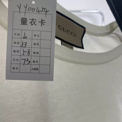 Gucci Red Blue Knit Logo T-shirt