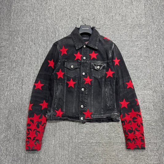 AMIRI X Chemist Denim Jacket with Stars