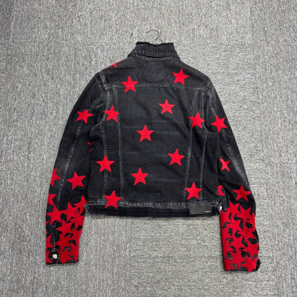 AMIRI X Chemist Denim Jacket with Stars
