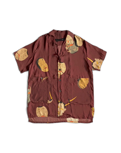 Uma Wang Silk Short Sleeve Shirt-zp