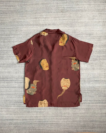 Uma Wang Silk Short Sleeve Shirt-zp