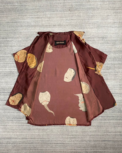 Uma Wang Silk Short Sleeve Shirt-zp