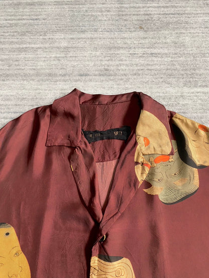 Uma Wang Silk Short Sleeve Shirt-zp