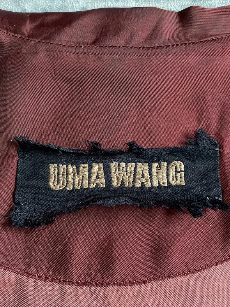 Uma Wang Silk Short Sleeve Shirt-zp