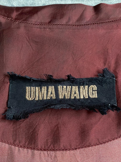 Uma Wang Silk Short Sleeve Shirt-zp