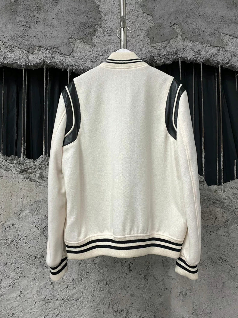 Saint Laurent Paris SLP Varsity Jacket