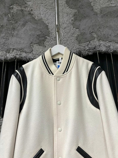 Saint Laurent Paris SLP Varsity Jacket