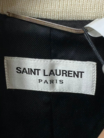 Saint Laurent Paris SLP Varsity Jacket