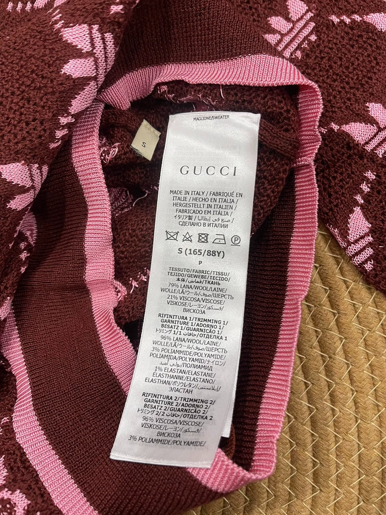 Gucci Wool Jacquard Sweater