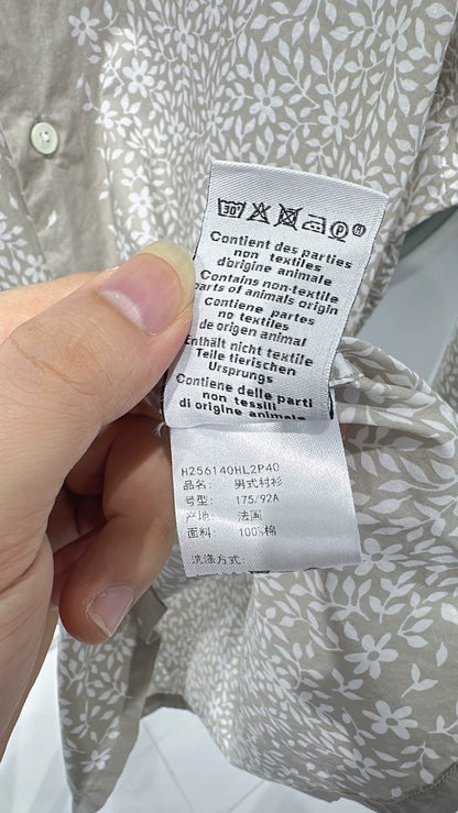 Hermes All-over Print Button-up Shirt