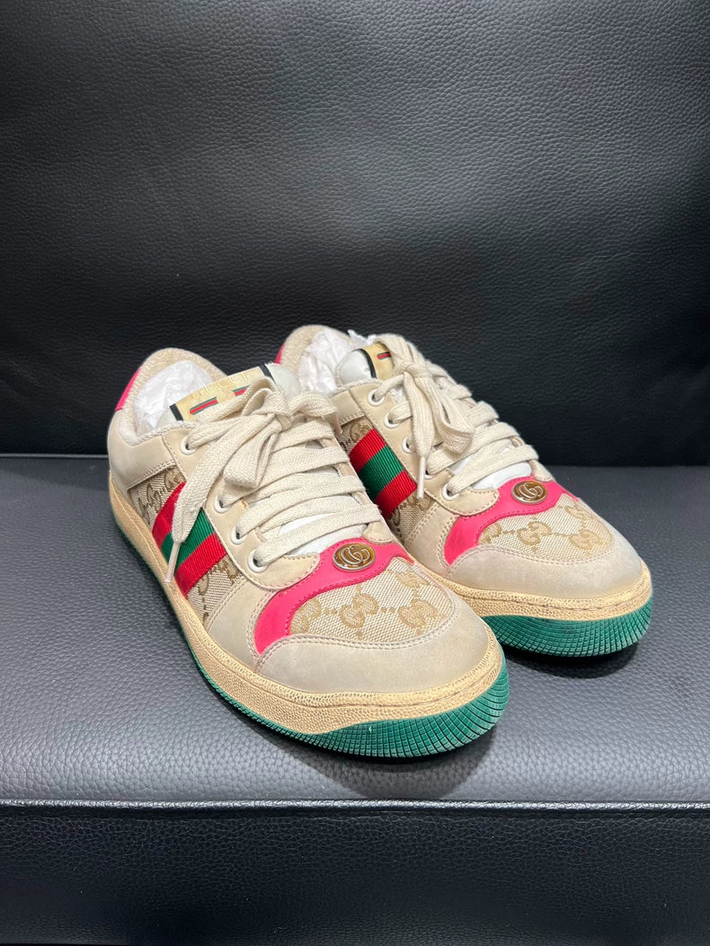 Gucci Vintage Pink Sneakers-zp
