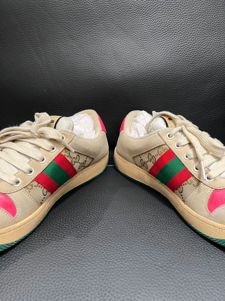 Gucci Vintage Pink Sneakers-zp