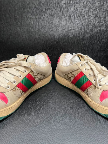 Gucci Vintage Pink Sneakers-zp