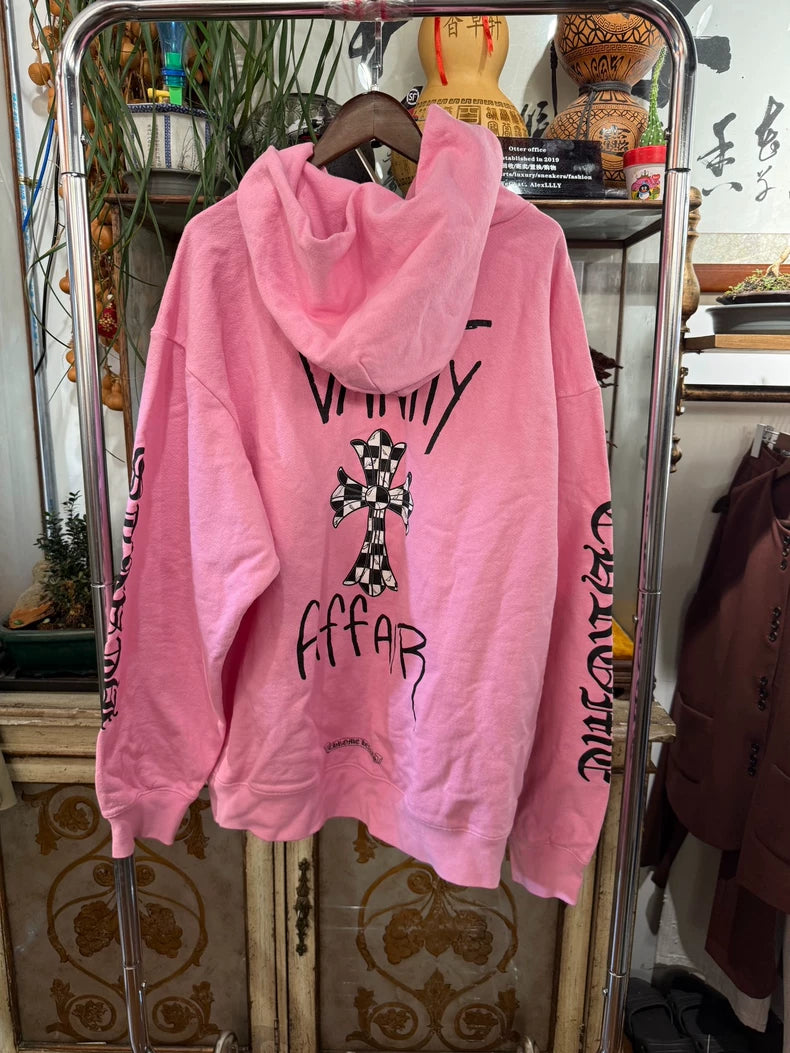 Pink Chrome Hearts Mattyboy Hoodie