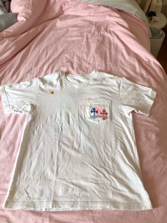 Chrome Hearts Colorful Cross Short Sleeve T-shirt