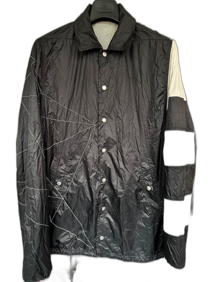 Rick Owens Black Lightning Coach Jacket