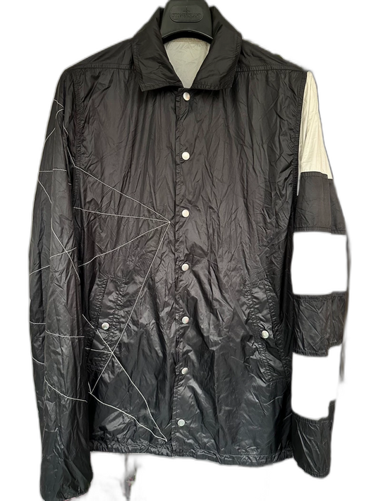 Rick Owens Black Lightning Coach Jacket