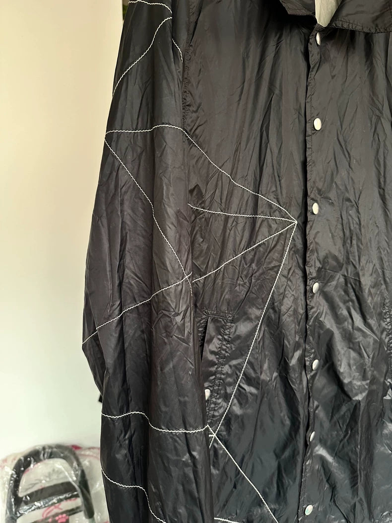 Rick Owens Black Lightning Coach Jacket