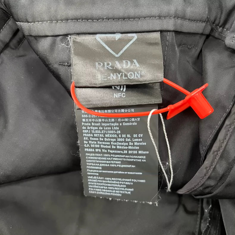 Prada Recycled Nylon Cargo Pants