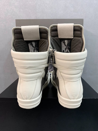 Gray Rick Owens Geobasket Sneakers for Men-yf