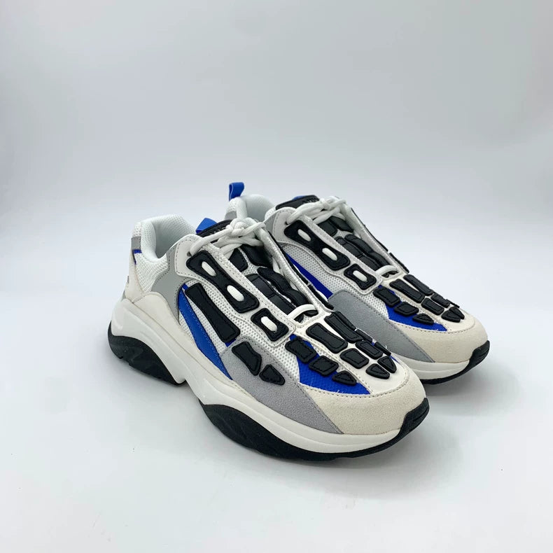 Amiri Color Block Thick Soled Sneakers