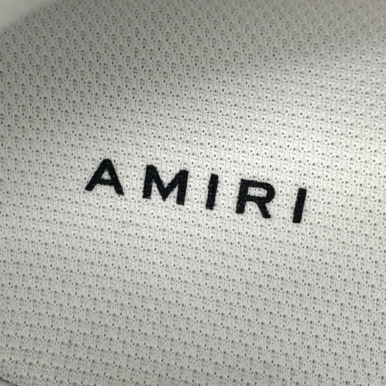 Amiri Color Block Thick Soled Sneakers