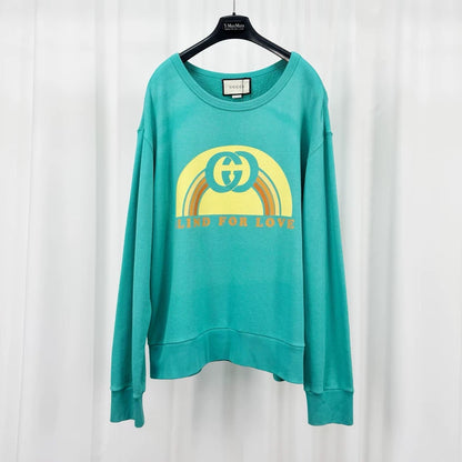 Gucci Double G Print Sweatshirt-yf