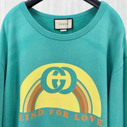 Gucci Double G Print Sweatshirt-yf