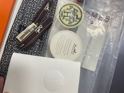 Hermes Silk Tie Classic Pattern