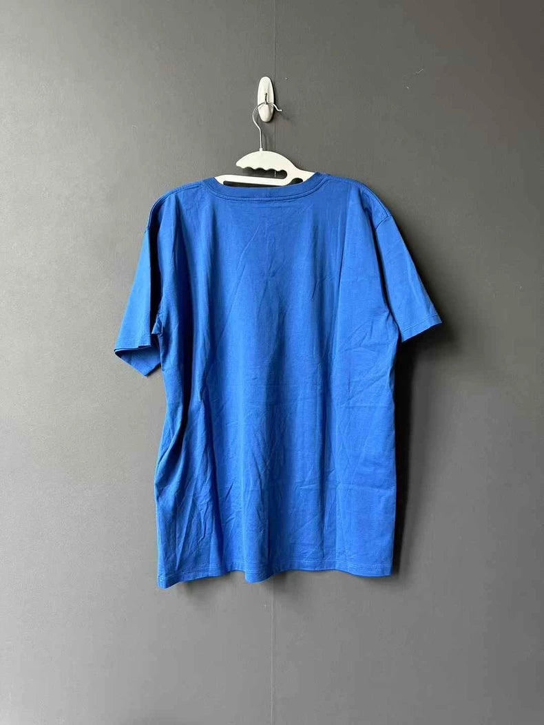 Celine Blue Logo Short Sleeve T-shirt