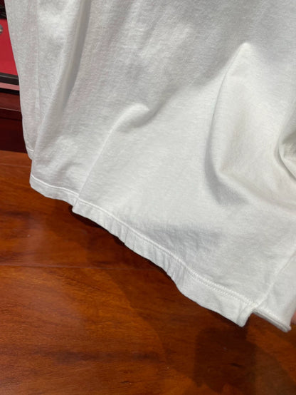 Saint Laurent Logo Lip Print T-Shirt