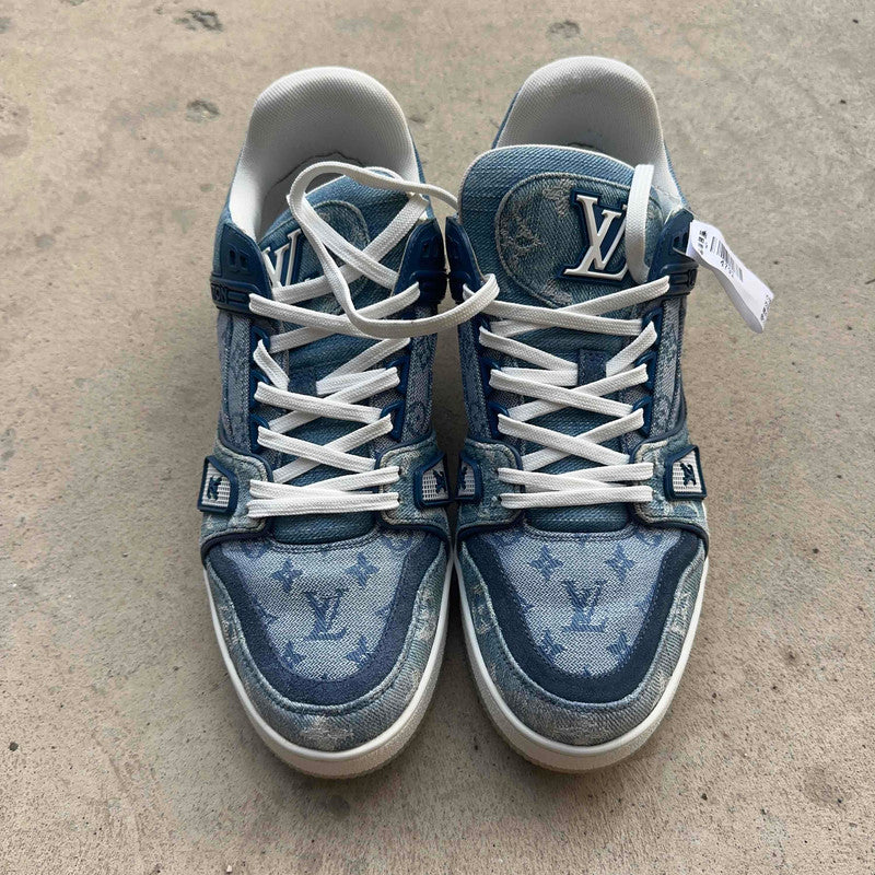 Louis Vuitton Stylish Blue Sneakers 0079