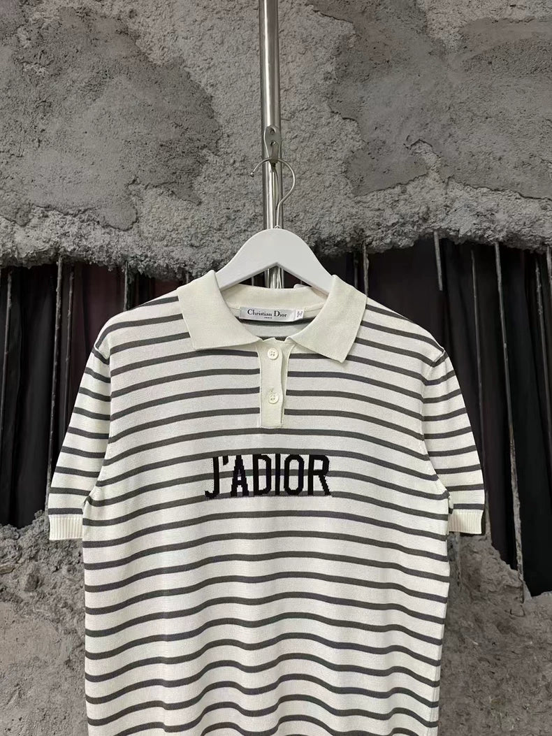 Gucci Knit Short Sleeve Polo Shirt