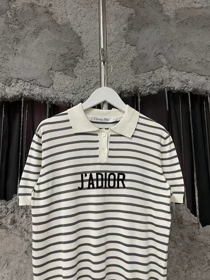 Gucci Knit Short Sleeve Polo Shirt