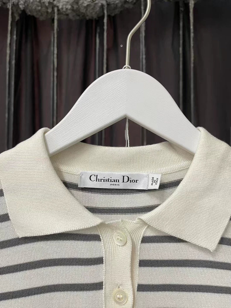 Gucci Knit Short Sleeve Polo Shirt