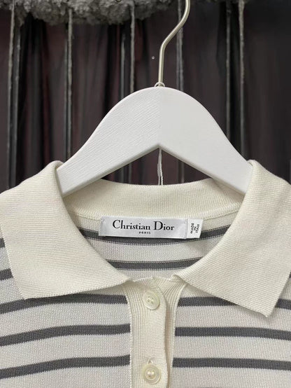 Gucci Knit Short Sleeve Polo Shirt