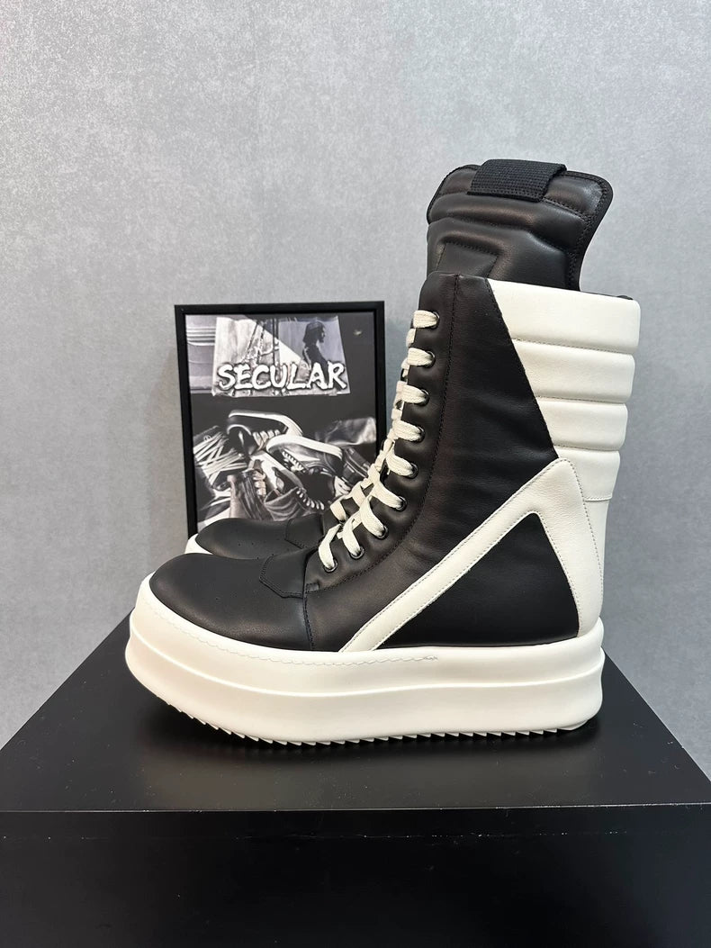 Rick Owens High-Top Platform Sneakers-yf