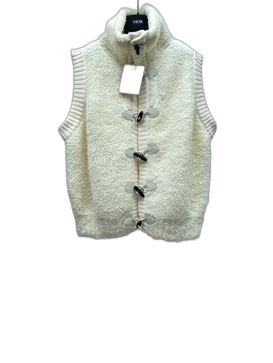 Dior Wool Vest with Horn Buckles