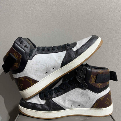 Louis Vuitton Rivoli High-top Canvas Sneakers 0079