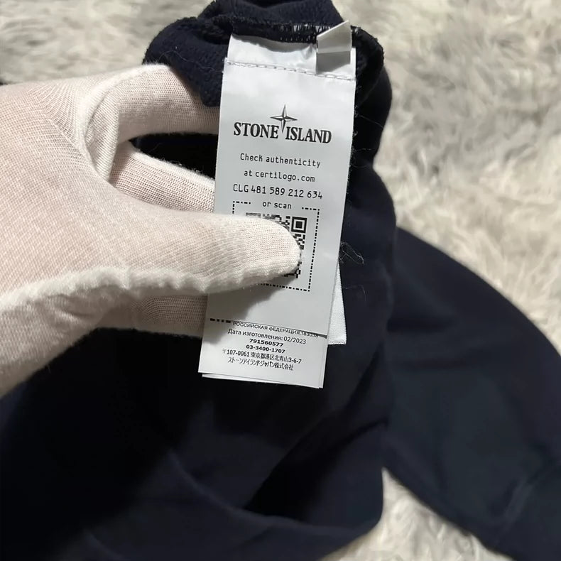 Stone Island Navy Pocket Sweatshirt XXL