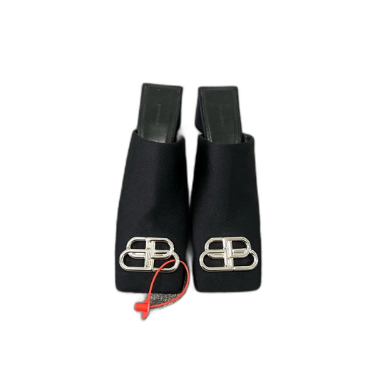 Balenciaga High Heel Shoes with Lock Buckle